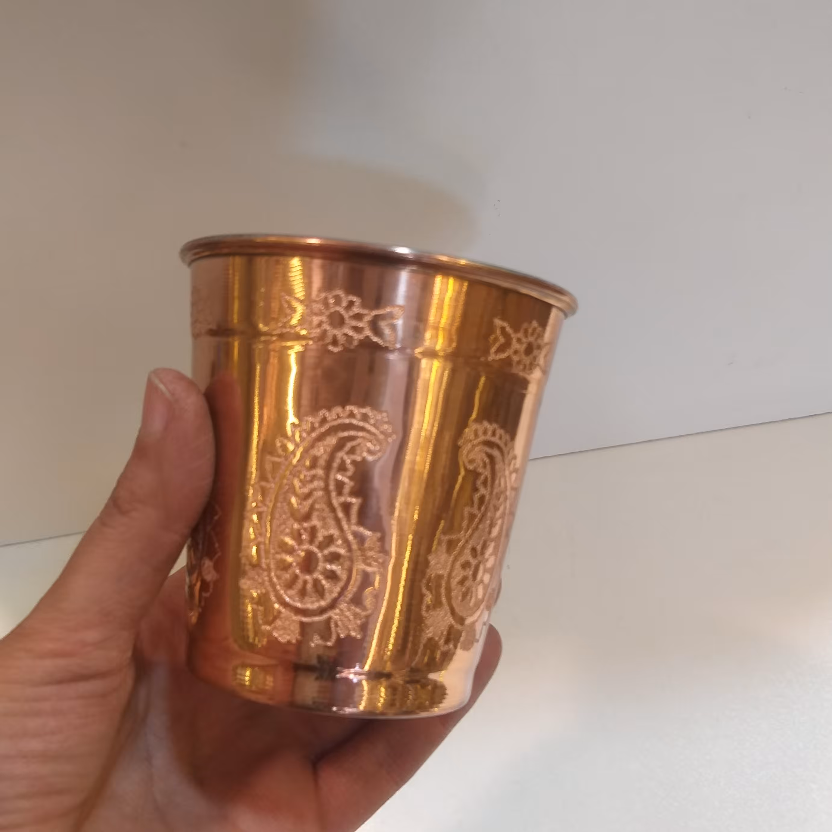 لیوان مسی نانو طرح دار  کد70-103