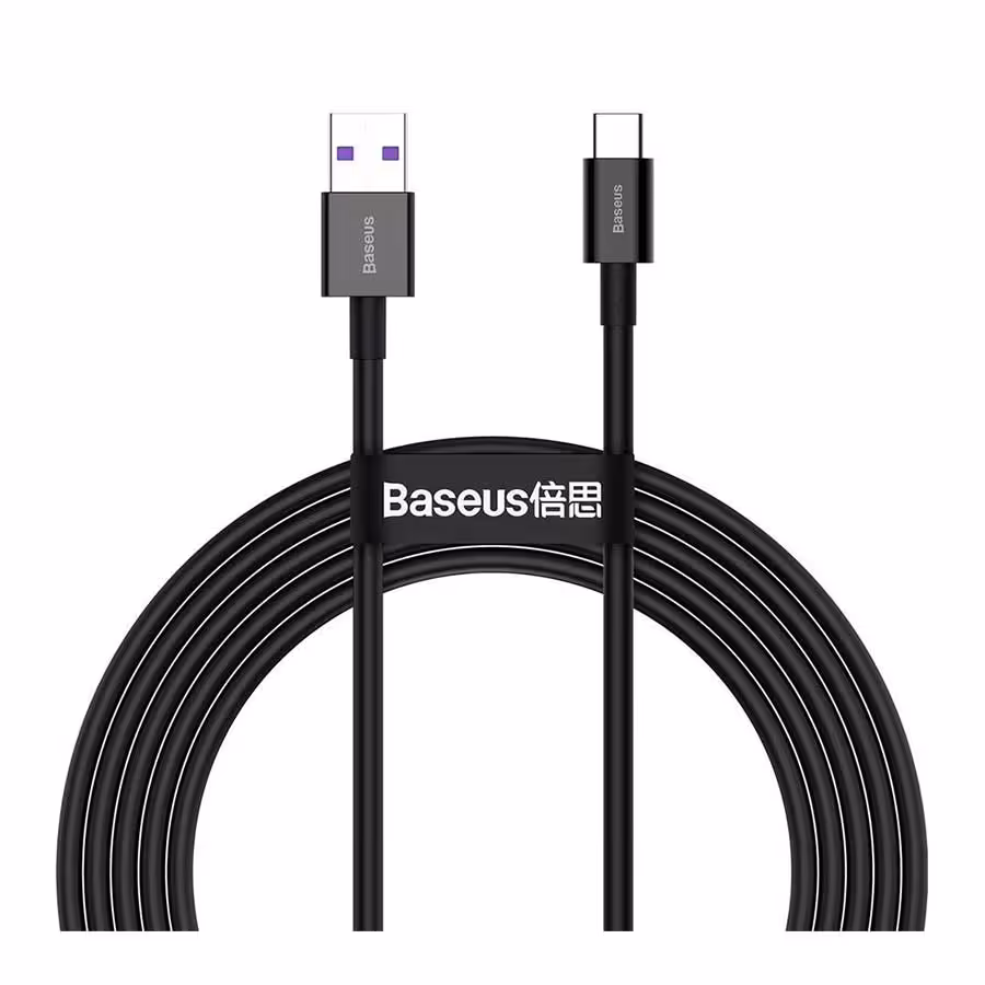 قیمت و خرید کابل تبدیل 2 متری USB به USB-C بیسوس مدل Superior CATYS-A01 | یاس ارتباط