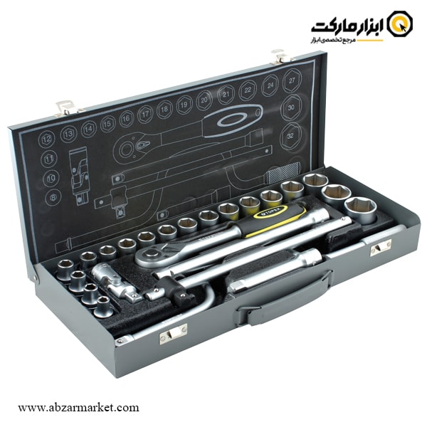 جعبه بکس تاپکس 24 پارچه 1/2 اینچ