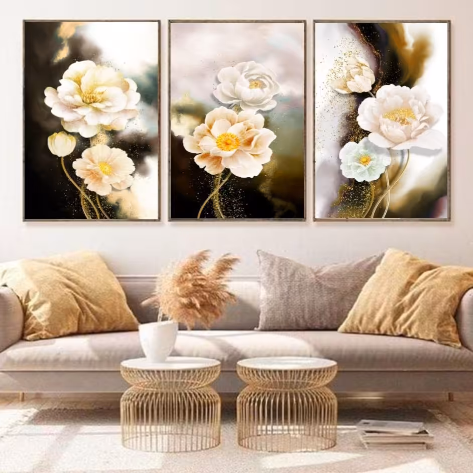 تابلو دکوراتیو 3تیکه کد 0198