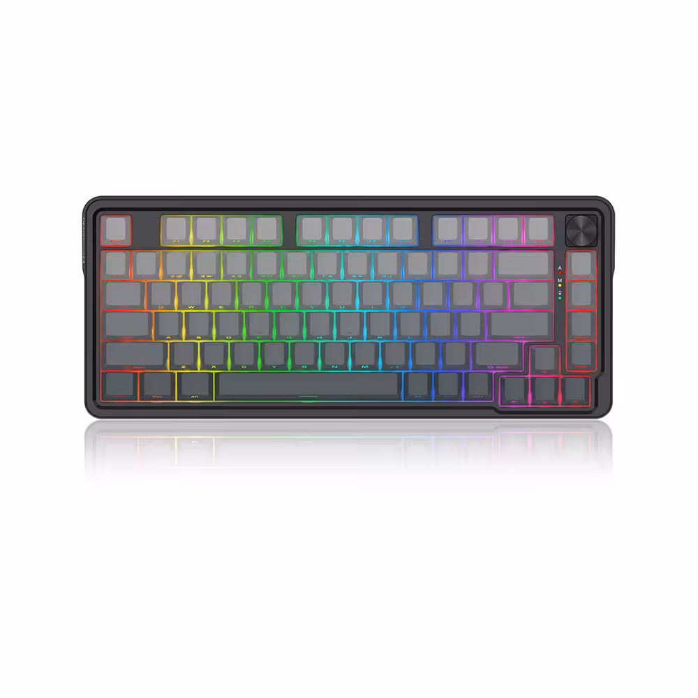 کیبورد گیمینگ بی سیم ردراگون مدل UCAL Pro K673 SP RGB با سوئیچ Mint Mambo مکانیکال