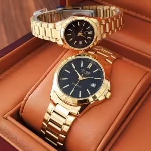 ست ساعتمچی کاسیو بند استیل Casio