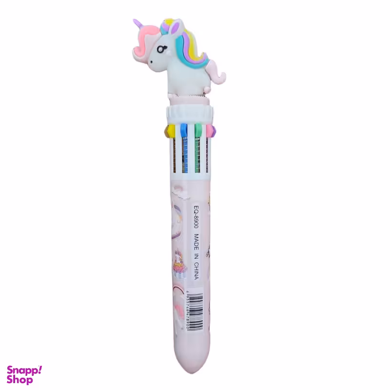 خودکار ده رنگ یونیکورن کد 09290 بسته 36 عددی