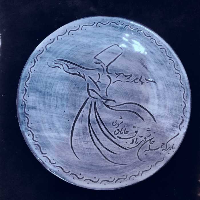 ظرف سرامیکی لعابی، نقاشی زیرلعابی، صفرتاصد هنردست، کاملا بهداشتی و مصرفی و کاربردی، دکوری، کادویی، رومیزی، دیوارکوب