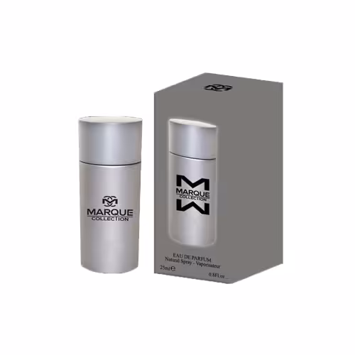 عطر ادکلن مردانه کارولینا هررا سی اچ 212 فراگرنس ورد مارکویی کالکشن کد 122 (Fragrance World Marque Carolina Herrera 212) حجم 25 میل