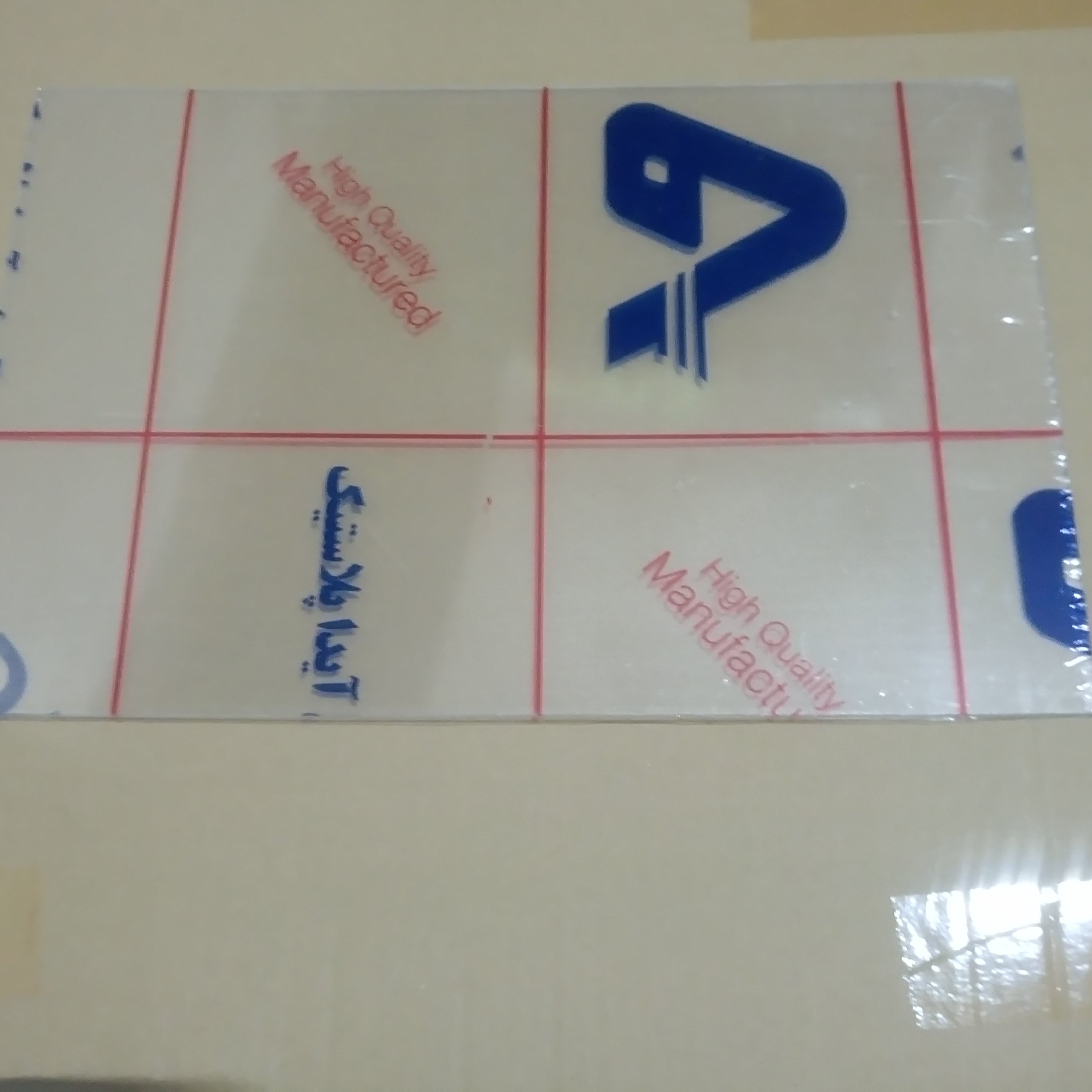 طلق 45×30 سانت زیر کار قالب
