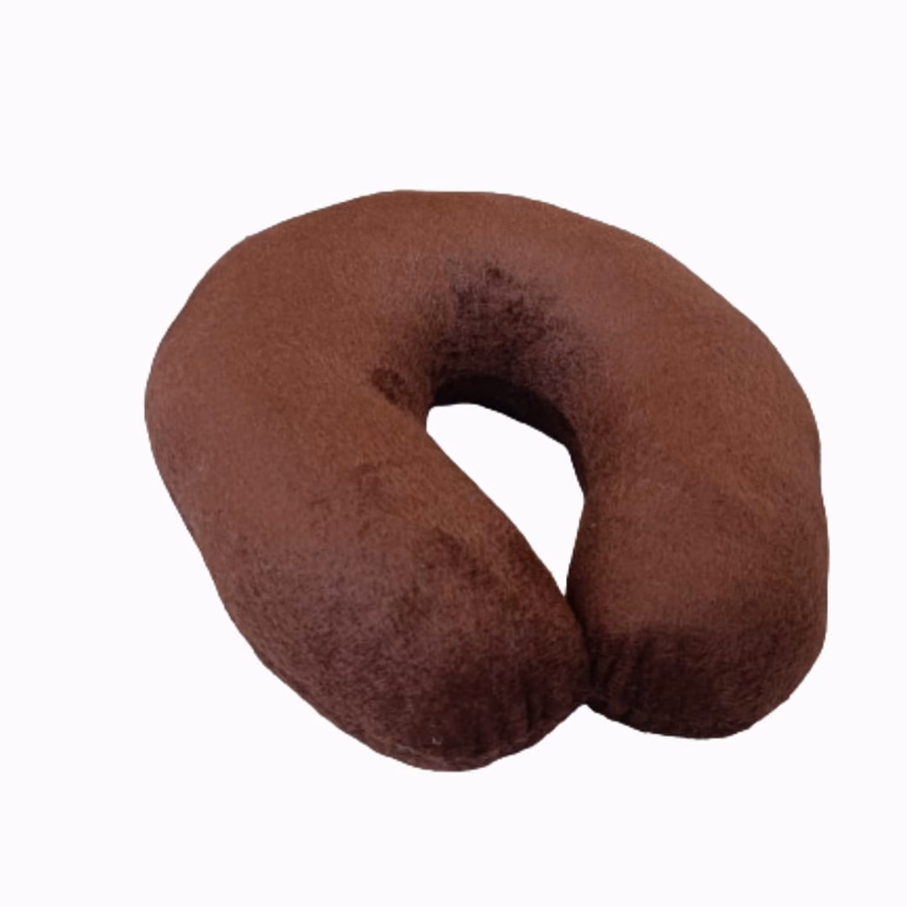 دورگردنی طبی مخمل قهوه ای مدل TKN4090