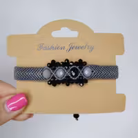 دستبند بافت میکرو مکرومه دستساز