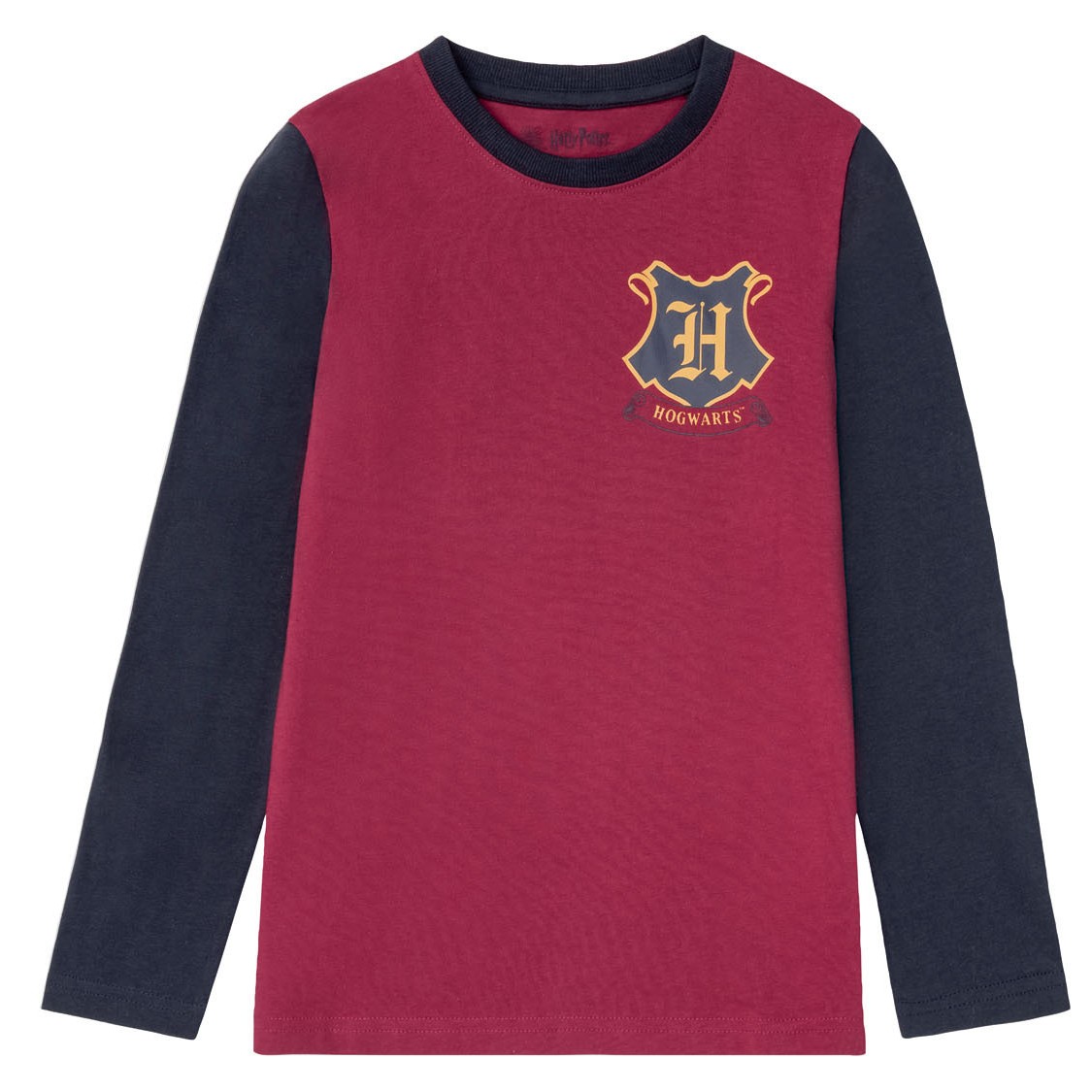 تیشرت آستین بلند نخی پسرانه طرح هری پاتر Harry Potter برند لیدل Lidl آلمان سایز 6 تا 8 سال