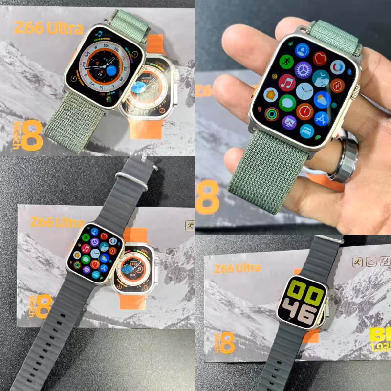 ساعت اپل واچ اسمارت واچ سری 8الترا با گارانتی 18ماهه  مدلz66ultra