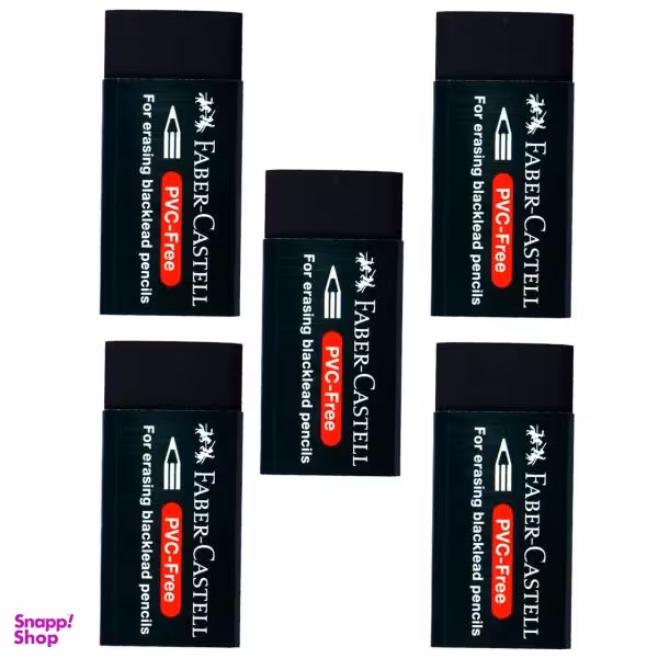 پاکن فابرکاستل مدل PVC FREE بسته 5 عددی