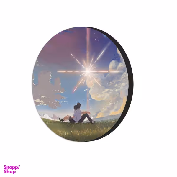 مگنت یخچال طرح انیمه اسم تو میتسوها و تاکی کد 6569315