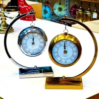ساعت رومیزی آرتمیس 30260  در دو رنگ طلایی و نقره ای