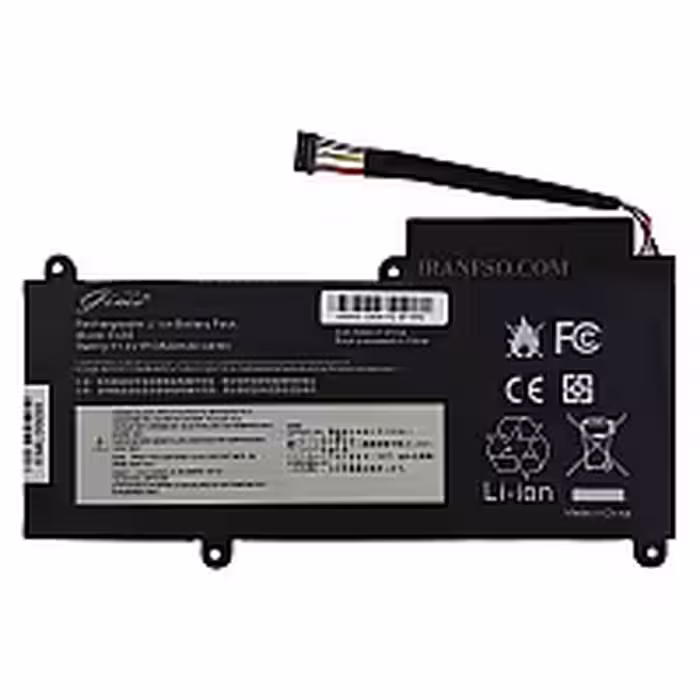 باتری لپ تاپ لنوو ThinkPad E450-E455-E460 Gimo Plus مشکی داخلی-44 وات ساعت