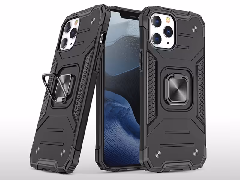 قاب محافظ حلقه دار آیفون Apple iphone 12 Pro Max Finger Ring Case