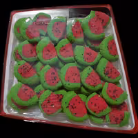 کوکی طرح هندوانه مناسب یلدا