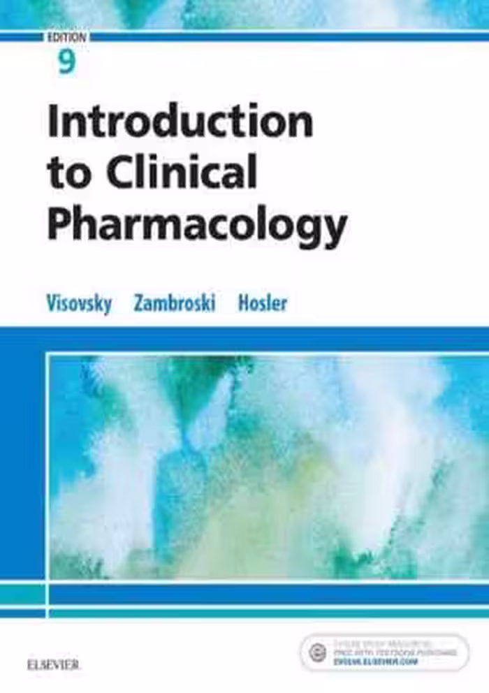 [PDF] دانلود کتاب Introduction To Clinical Pharmacology, 9th ed, 2018