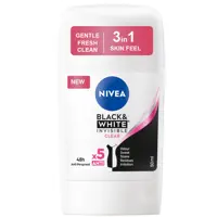 استیک ضد تعریق زنانه نیوا مدل Black & White Clear