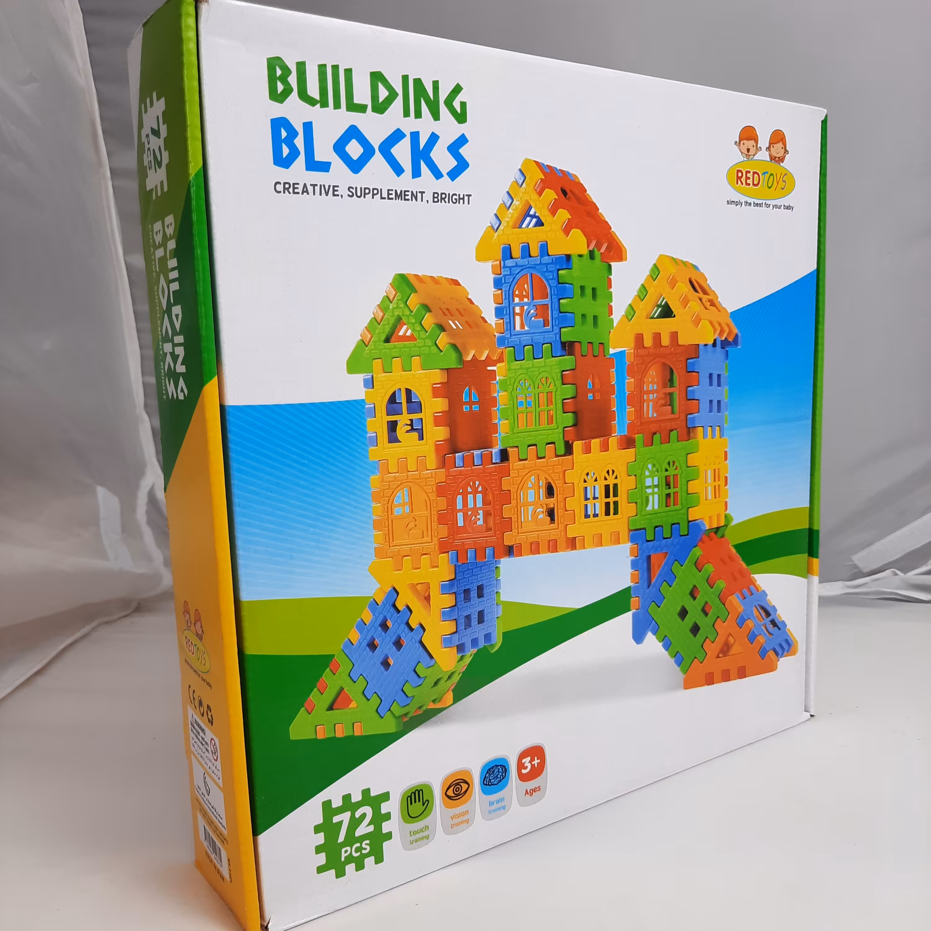 بلوک خانه سازی 72 قطعه ارسال رایگان