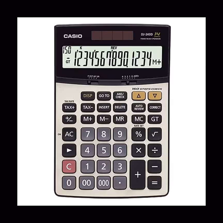 ماشین حساب کاسیو Dj240 
