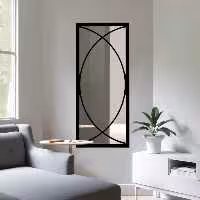 آینه نیم  قد الف مدل رویا