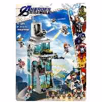 لگو برج 4 طبقه اونجرز avengers برند چینی