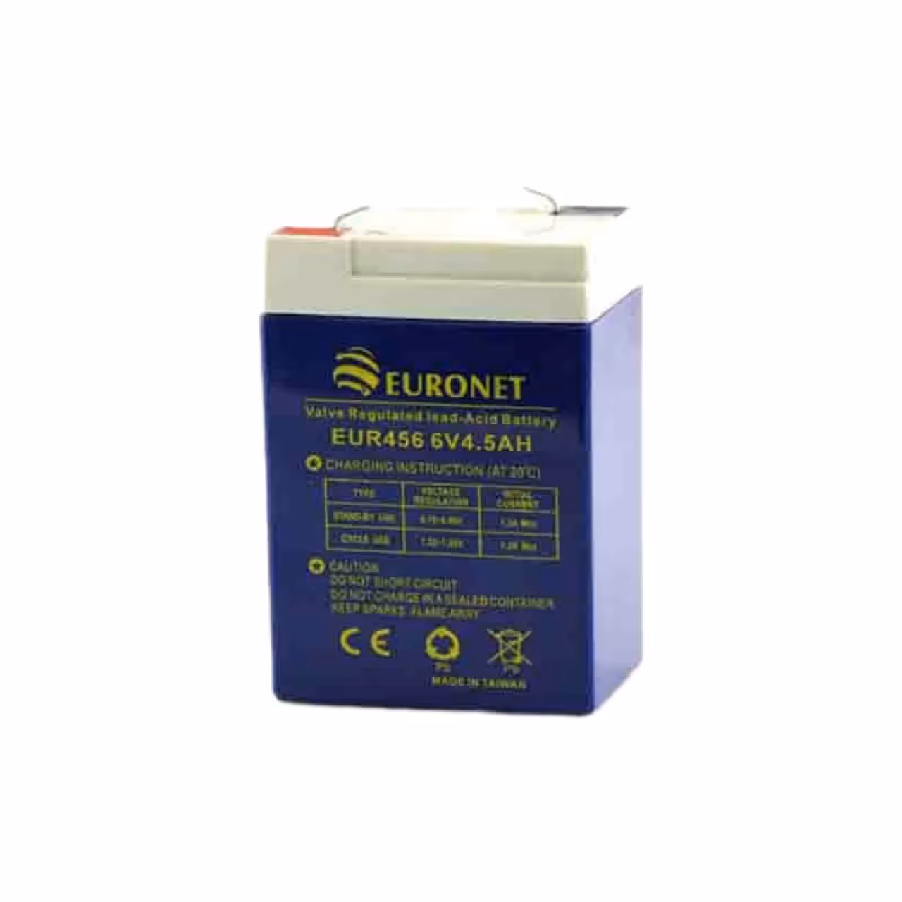 باتری یو پی اس 6 ولت 4.5 آمپرساعت یورونت مدل EUR456