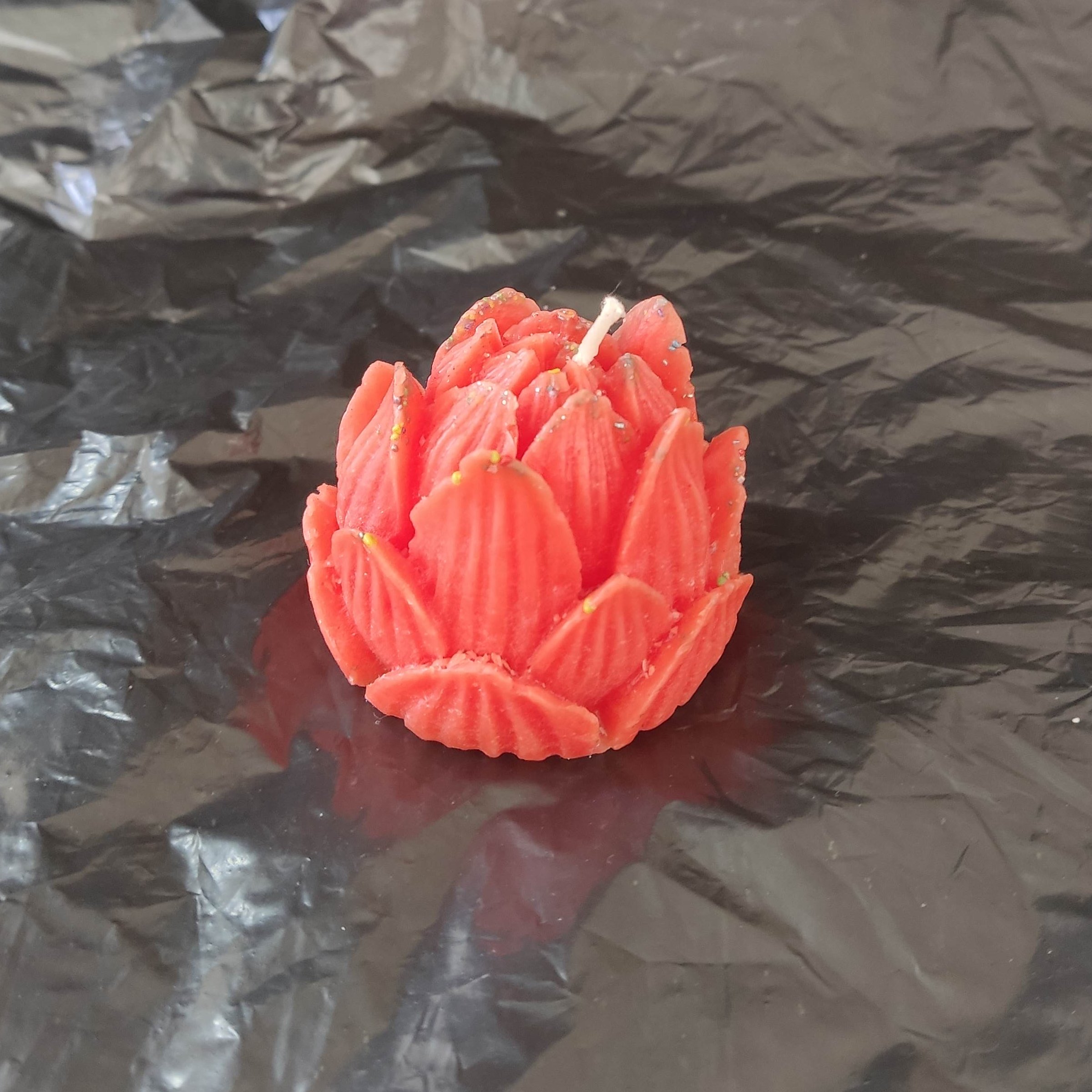 شمع ولنتاین گل غنچه