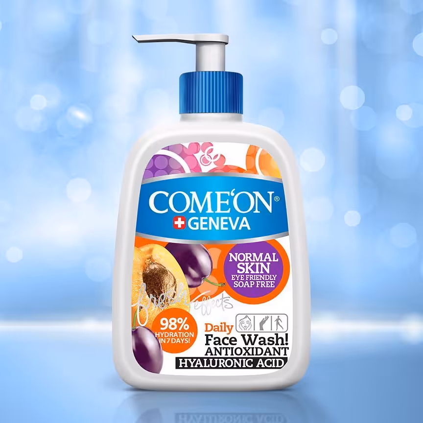 کامان - ژل شستشو صورت مناسب پوست های معمولی تاریخ انقضا 1404