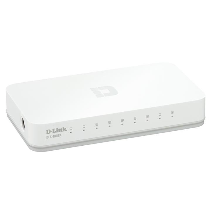 سوییچ 8 پورت دی-لینک مدل DES-1008A