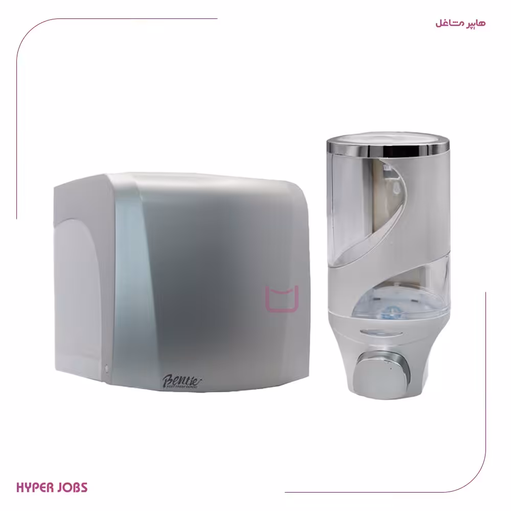 ست جادستمال و جامایع اسپادانا مدل بنتی تیتانیوم