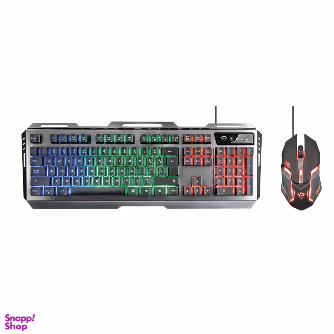 کیبورد و ماوس مخصوص بازی تراست مدل GXT 845 TURAL
