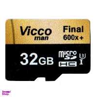 کارت حافظه microSDHC ویکومن مدل Extra 600X کلاس 10 استاندارد UHS-I U3 سرعت 90MBps ظرفیت 32 گیگابایت