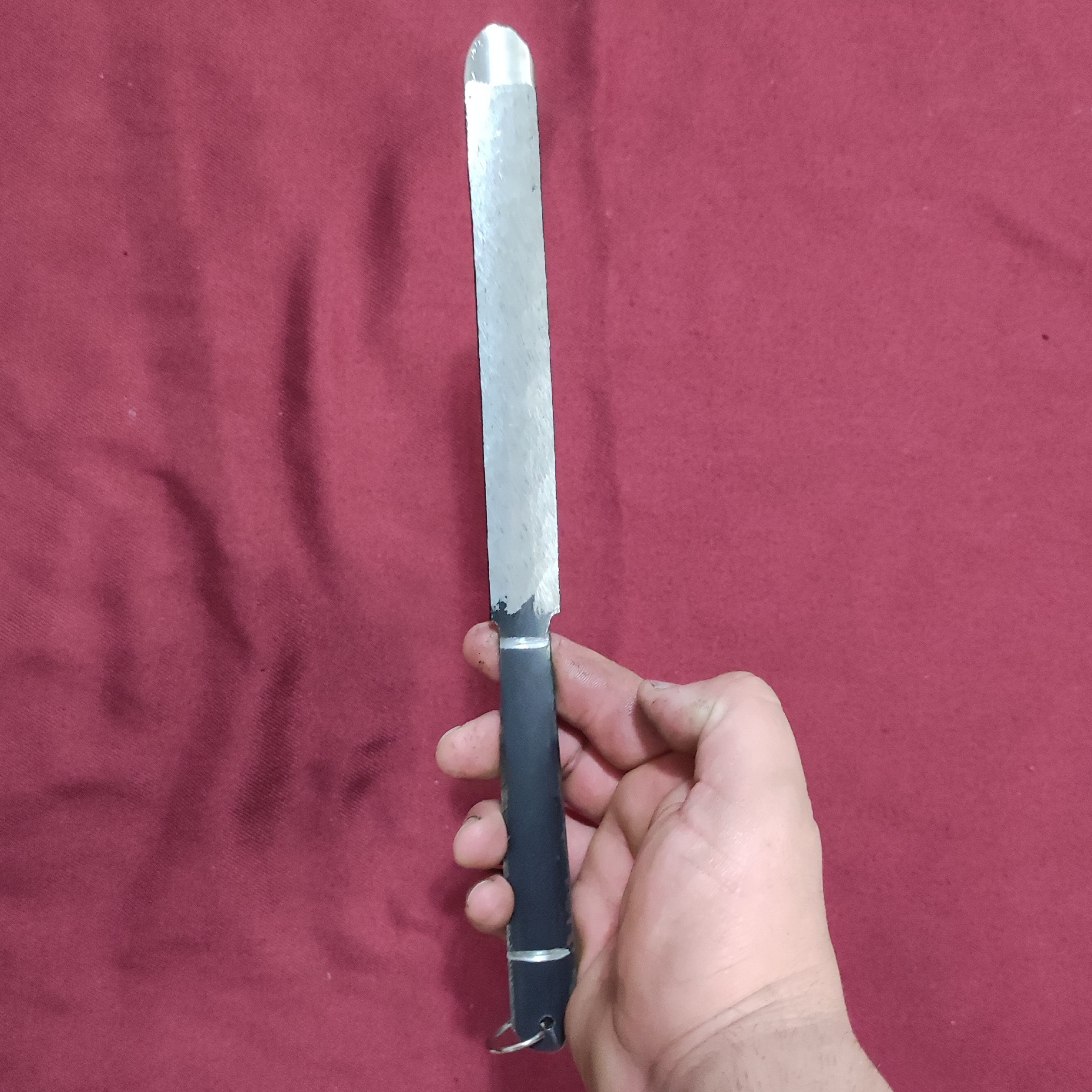 مسقل فولادی جنس عالی مخصوص تیز کردن انواع چاقو و تبر(30سانتی)