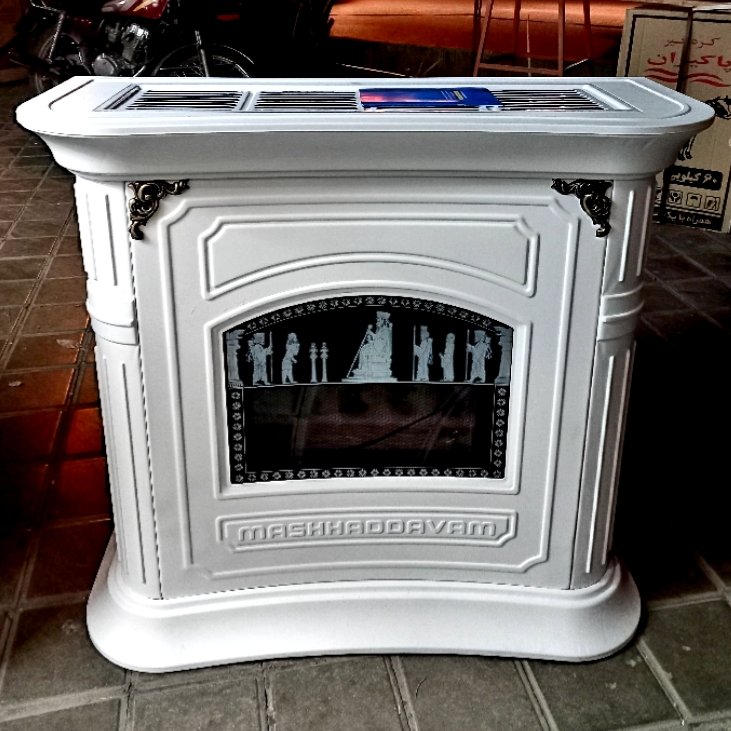 بخاری گازی شومینه مشهد دوام مدل 30000