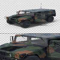 عکس ماشین نظامی دوربری | گرافیک با طعم تربچه
