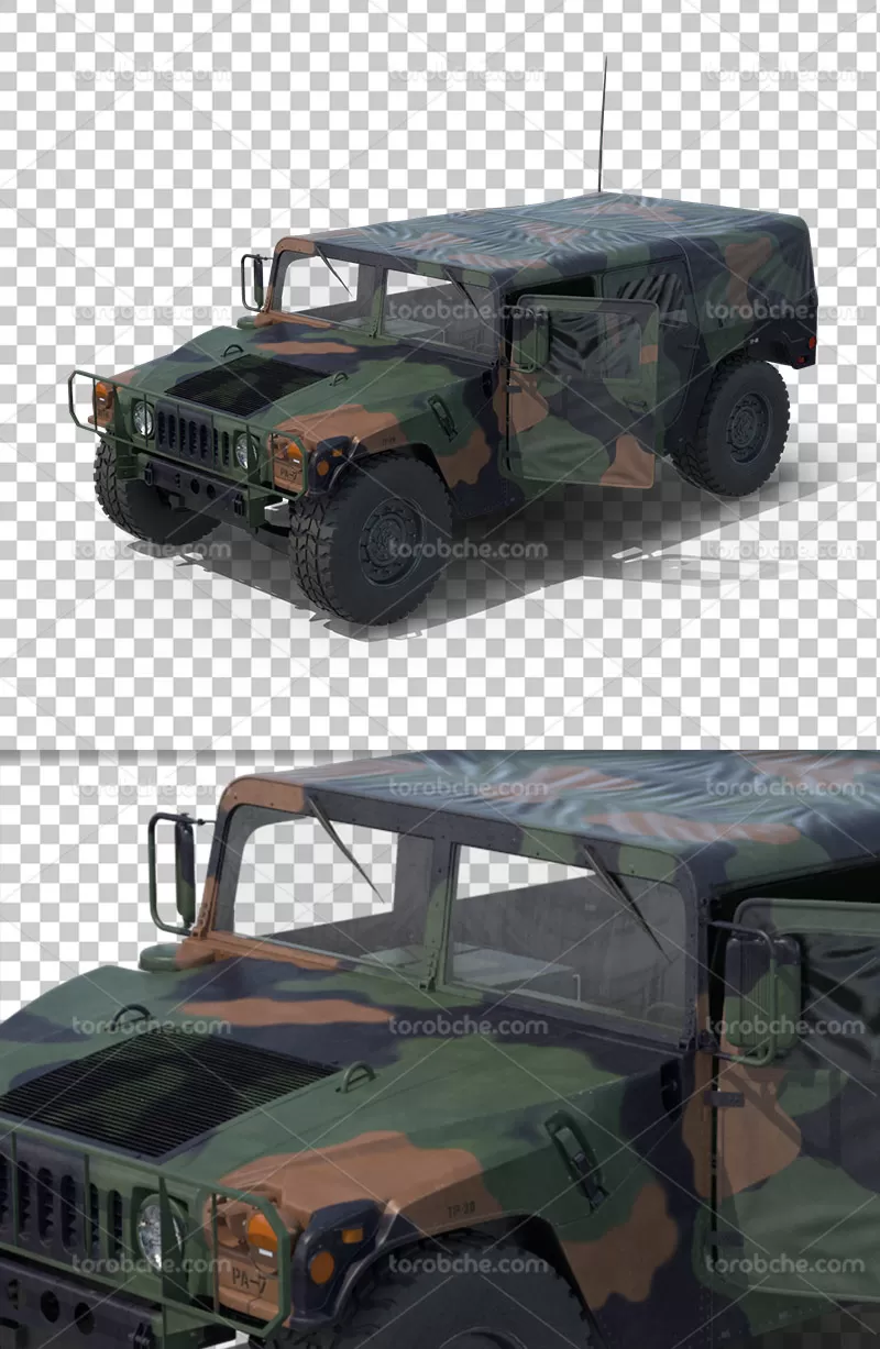 عکس ماشین نظامی دوربری | گرافیک با طعم تربچه