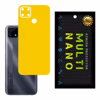 برچسب پوششی MultiNano مدل X-F1M-Yellow برای پشت موبایل C25S