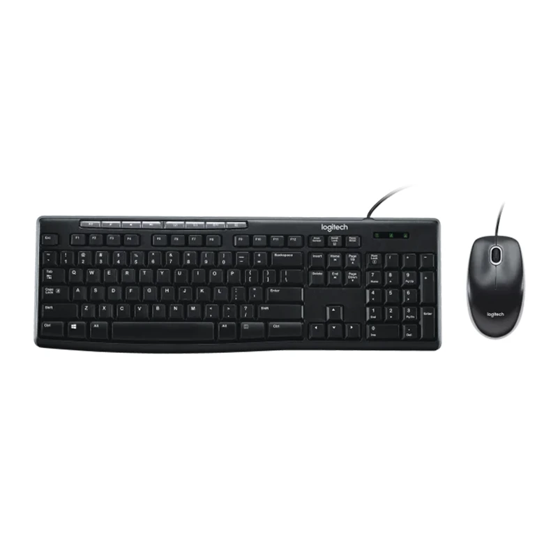 خرید و قیمت کیبورد و موس بیسیم لاجیتک مدل Mk200
