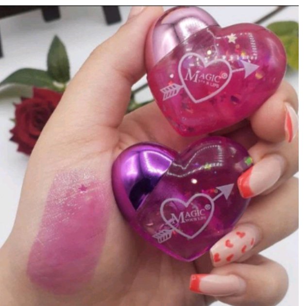 رژلب حرارتی قلبی بالم لب رژ حرارتی