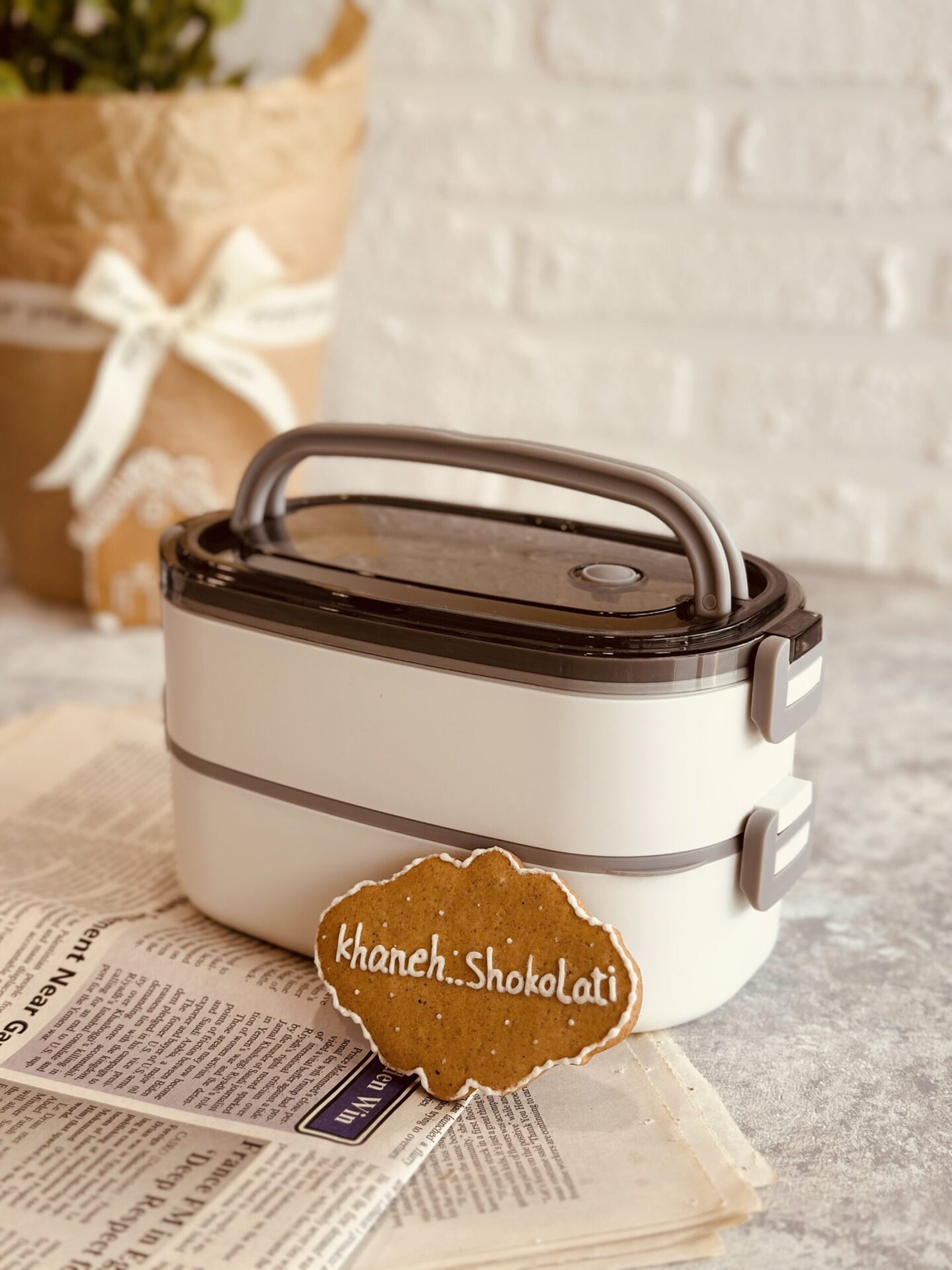 ظرف غذا دوطبقه کد00266