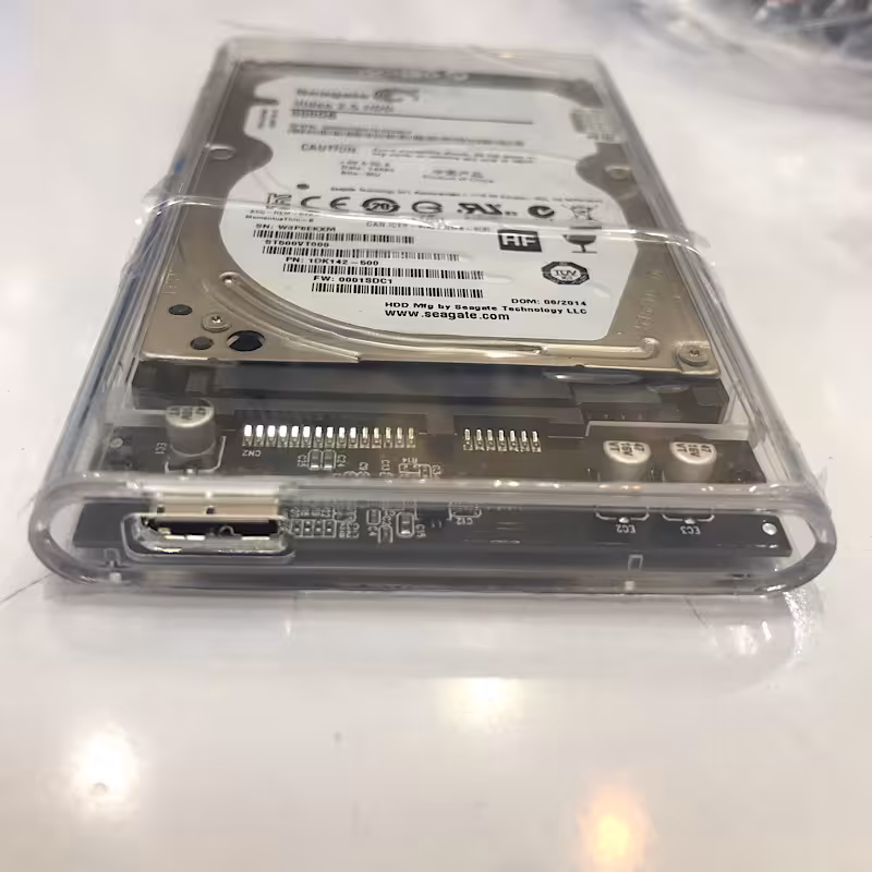 هارد اکسترنال Seagate 500 گیگابایت قاب شیشه ای 