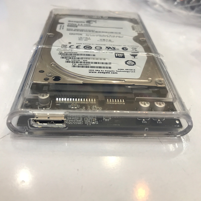 هارد اکسترنال Seagate 500 گیگابایت قاب شیشه ای