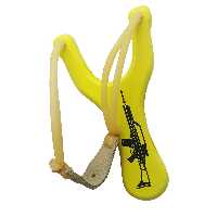 تیرکمان دو کش چوبی رنگی