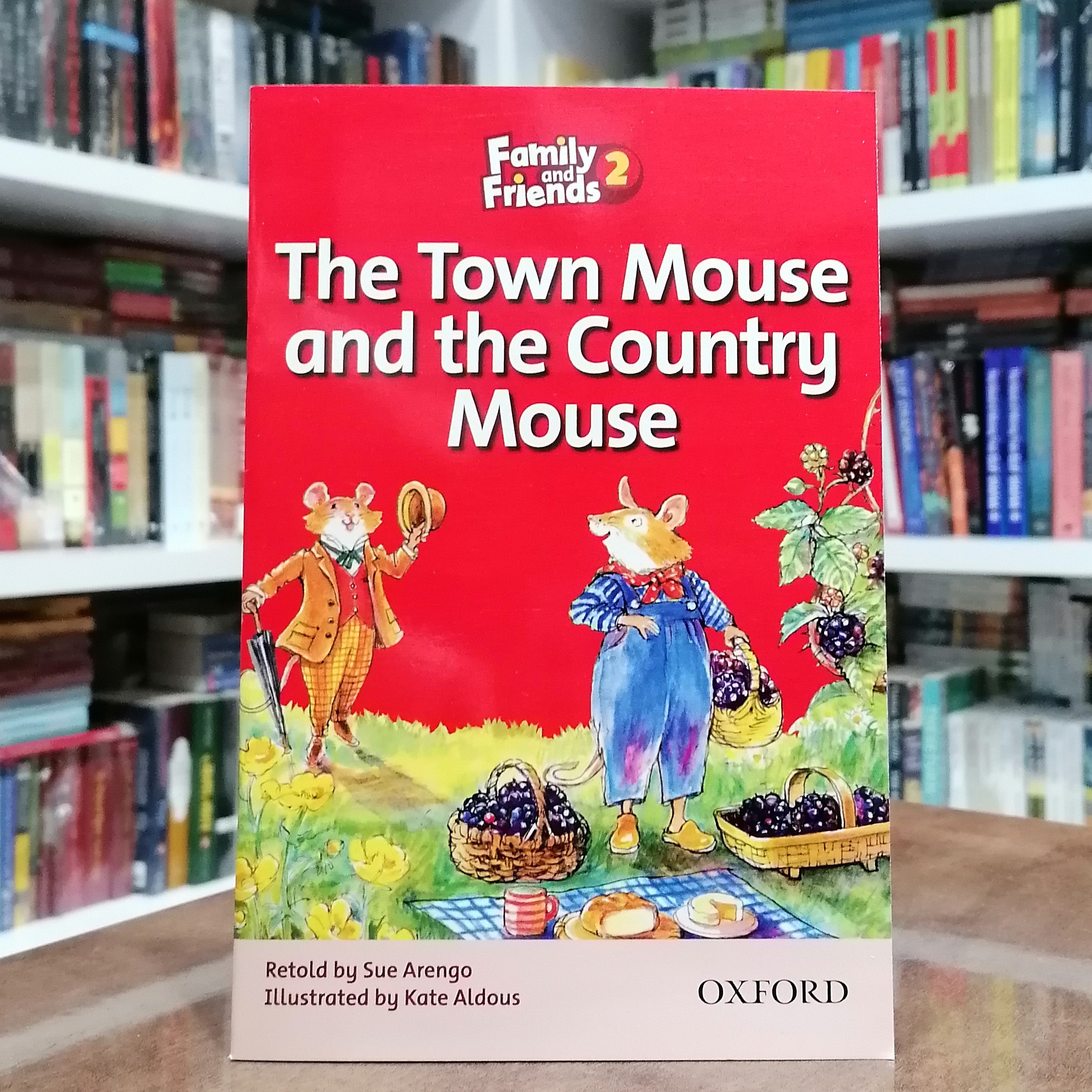 کتاب The Town Mouse and Country Mouse Family and Friends Readers 2
