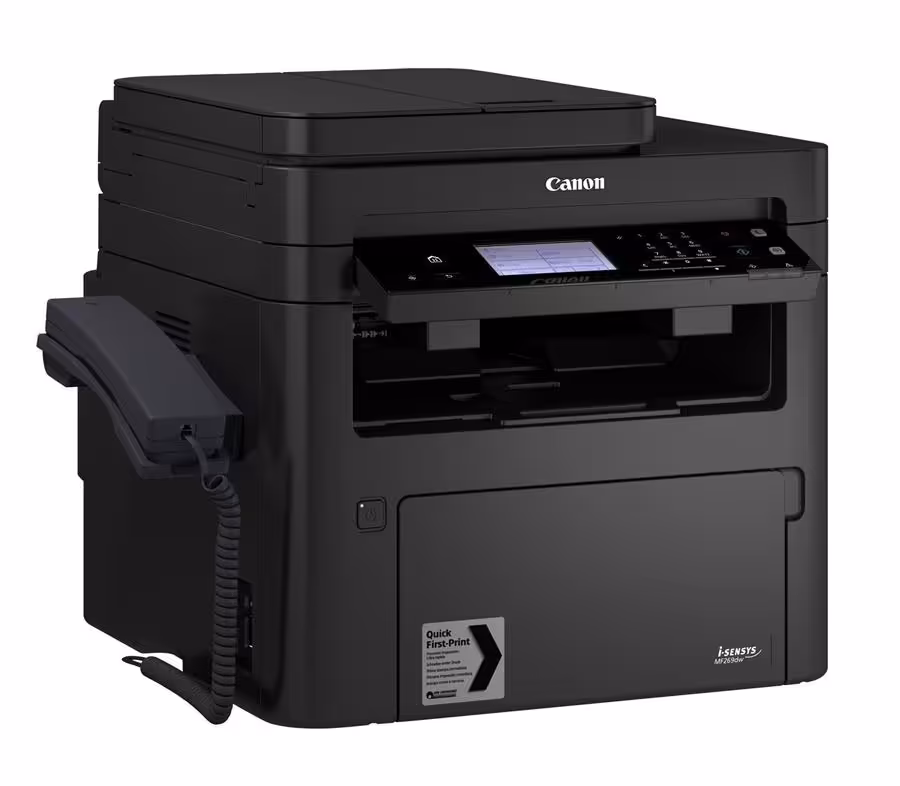پرینتر چند کاره لیزری کانن مدل i-Sensys MF269dw همراه با گوشی