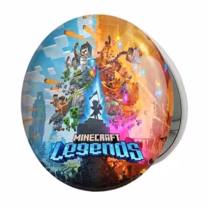 آینه جیبی خندالو طرح بازی ماینکرافت Minecraft مدل تاشو کد 23237