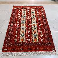 فرش دستبافت عشایر ترکمن  1.5 متری 