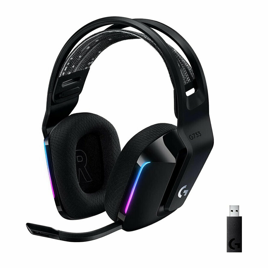 هدست بی سیم گیمینگ لاجیتک G733 Lightspeed RGB
