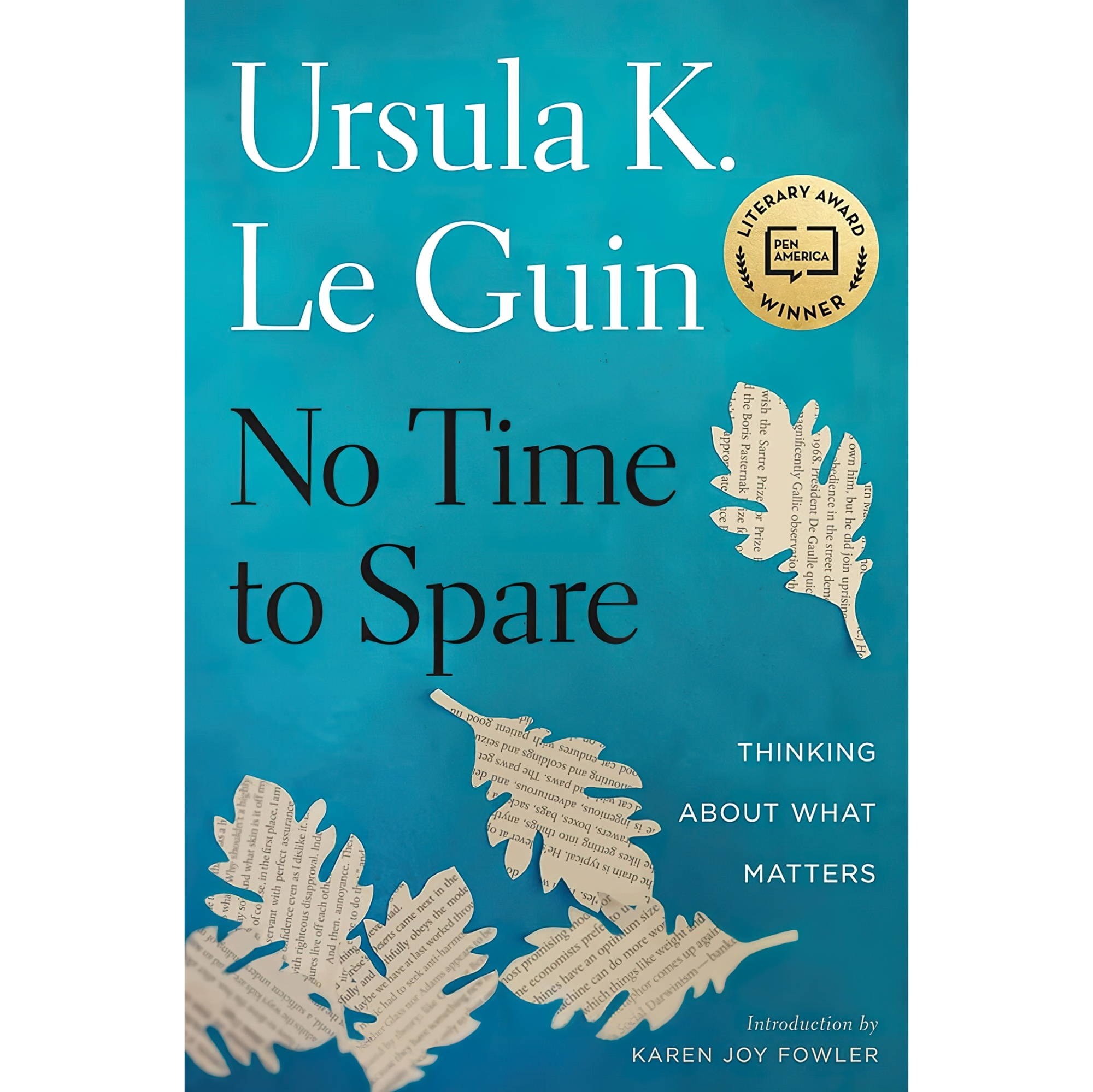 کتاب زبان اصلی No Time To Spare Thinking About What Matters انتشارات Harper